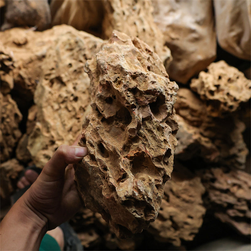 Aquarium landscaping rock Natural Aquarium Rocks Perfect for Aquariums, Landscaping Model,Tank Decoration, Amphibian Enclosures-Dragon Stones Bulk wholesale