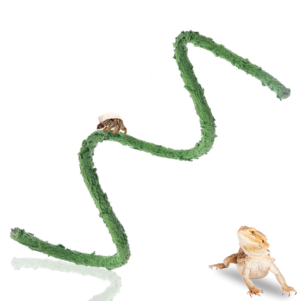 Climbing pet box decoration Artificial vine Bearded dragon Hermit crab climbing vine