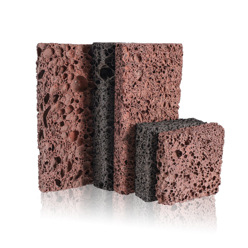 6PCS Aquarium landscape decoration basalt stone flake Moss water grass planter wholesale