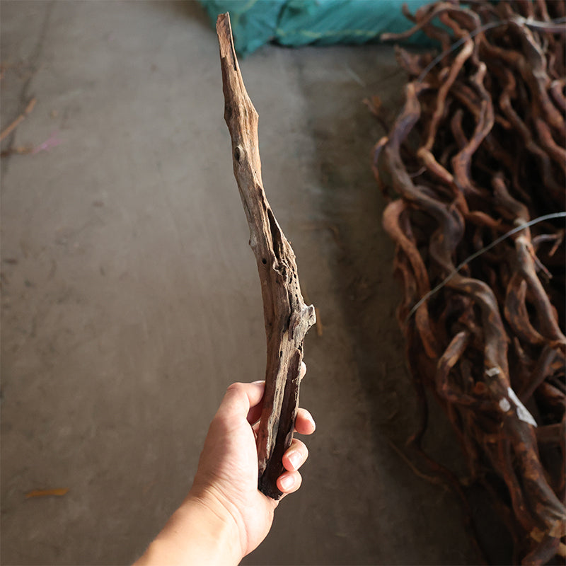 Aquarium landscape decoration driftwood Long strip shape Sunken driftwood wholesale