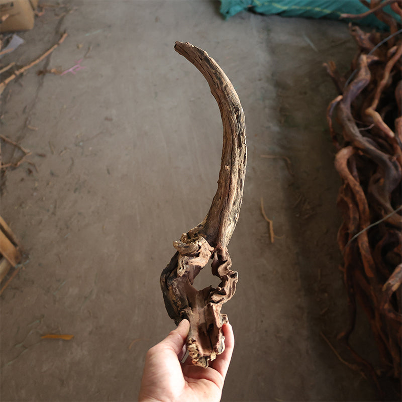 Aquarium landscape decoration driftwood Long strip shape Sunken driftwood wholesale