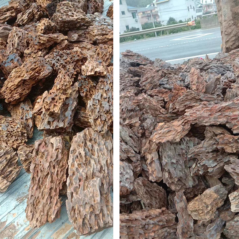 Aquarium landscaping rock Natural Aquarium Rocks Perfect for Aquariums, Landscaping Model,Tank Decoration, Amphibian Enclosures-Dragon Stones Bulk wholesale