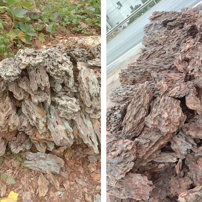 Aquarium landscaping rock Natural Aquarium Rocks Perfect for Aquariums, Landscaping Model,Tank Decoration, Amphibian Enclosures-Dragon Stones Bulk wholesale
