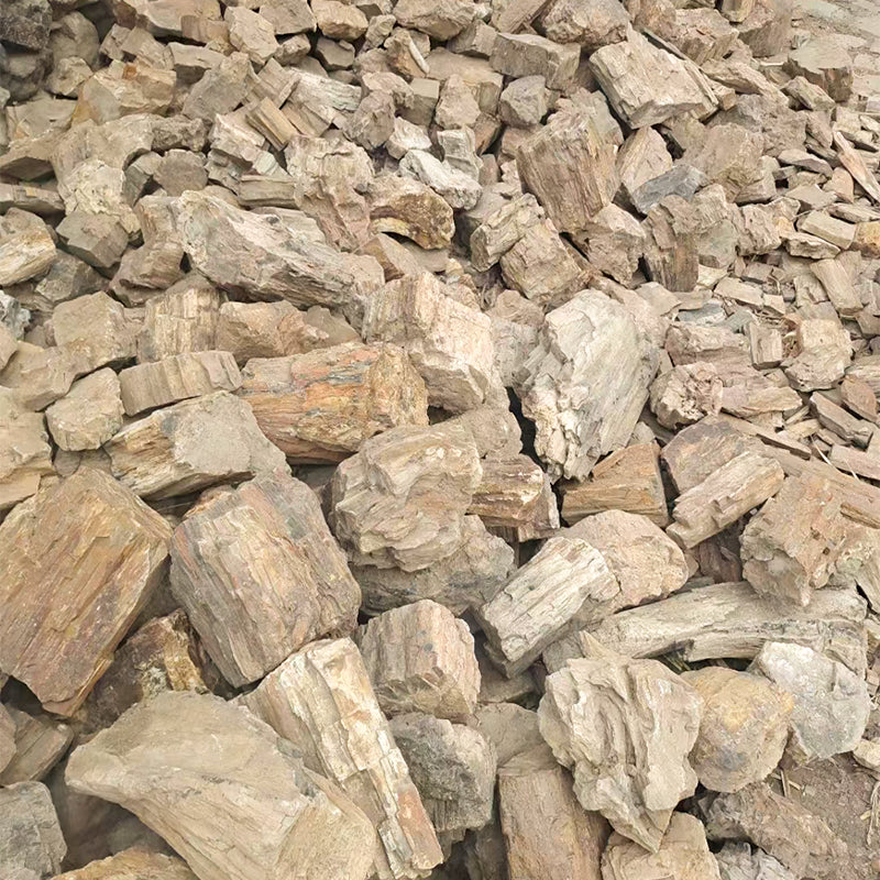 Aquarium landscape decoration natural rocks Yellow wood fossil aquarium natural stones wholesale